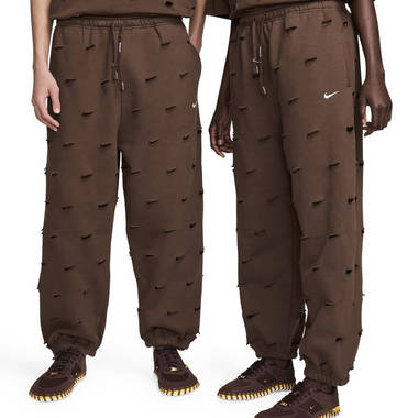 nike x jacquemus tracksuit bottoms brown feature w380 h380
