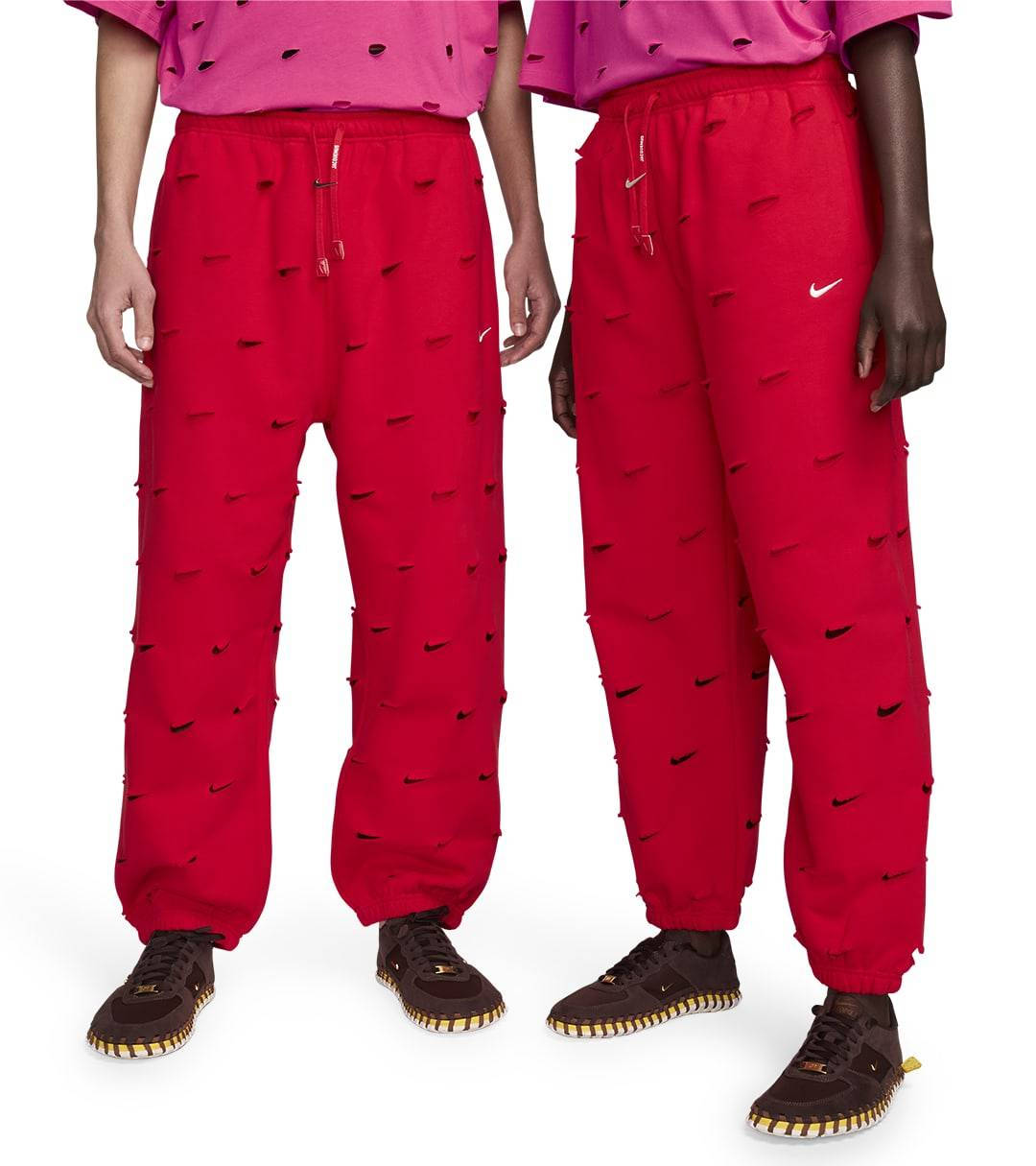 Nike x Jacquemus Tracksuit Bottoms Red