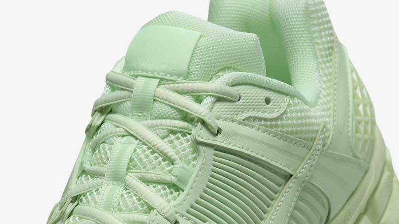 Nike Zoom Vomero 5 Vapor Green Top Closeup