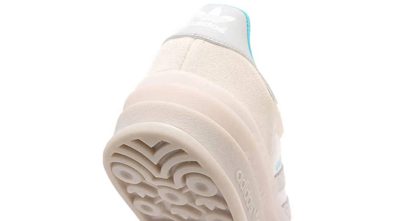 Ordinary People × adidas Gazelle Bold White heel back