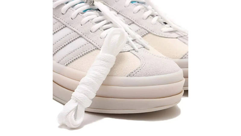 Ordinary People × adidas Gazelle Bold White toe