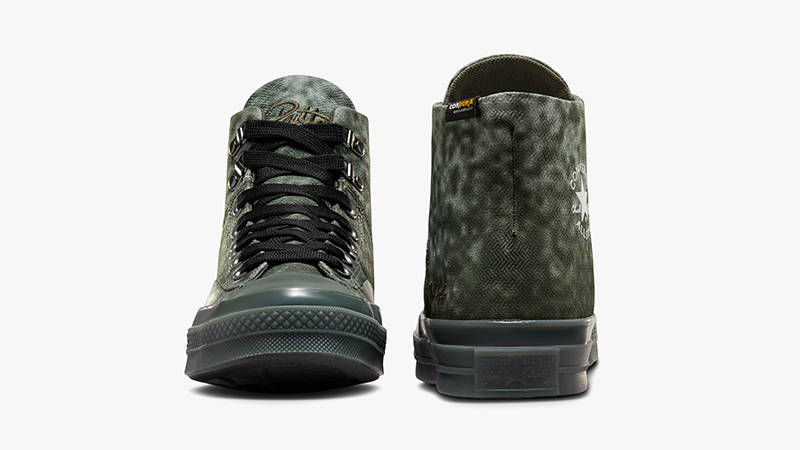 Patta x Converse Chuck 70 Marquis High Black Mineral A09784C Back