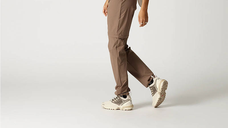 Salomon ACS Pro Desert Almond Milk on foot side