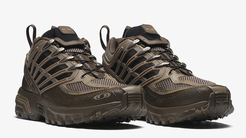 SALOMON ACS PRO DESERT ダークアース 27cm Salomon ACS Pro Desert (Dark Earth/Caribou/Wren) - L47429700