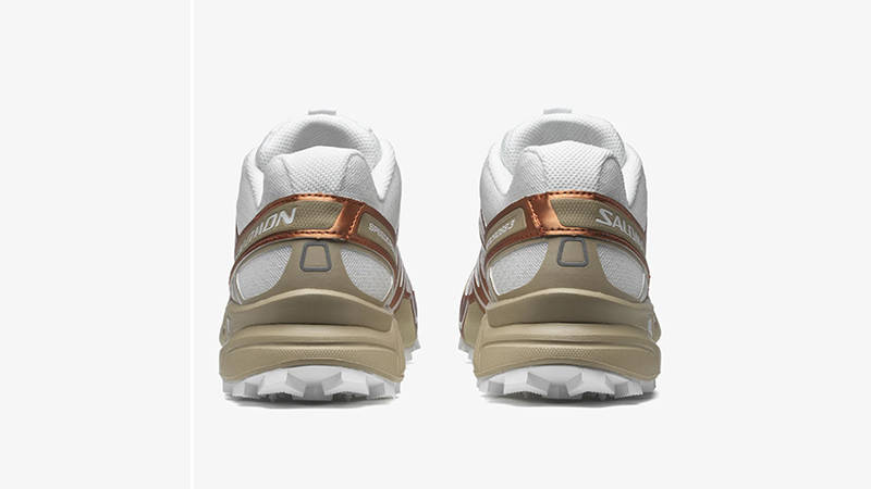 Salomon Speedcross 3 Metallic White Almond Milk back