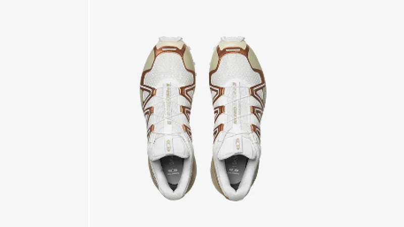 Salomon Speedcross 3 Metallic White Almond Milk middle