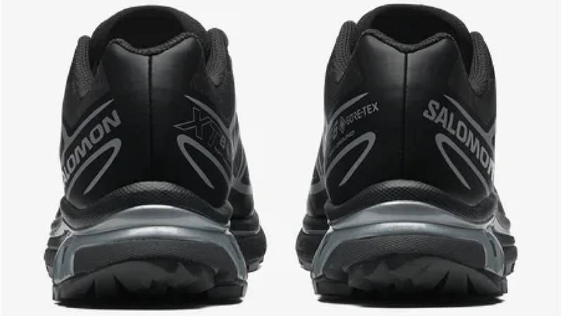 Salomon XT-6 Gore-Tex Black Silver back