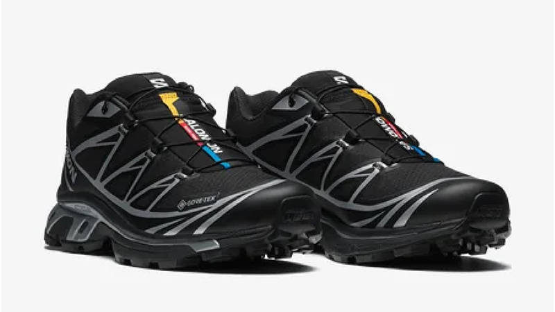 Salomon XT-6 Gore-Tex Black Silver | L47450600 | The Sole Supplier