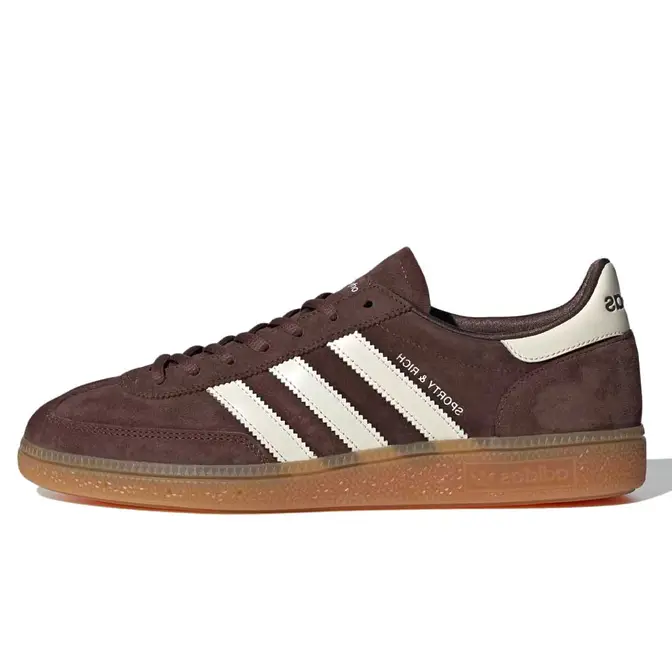 Sporty Rich x adidas Handball Spezial Auburn Brown IH2612 The Sole Supplier