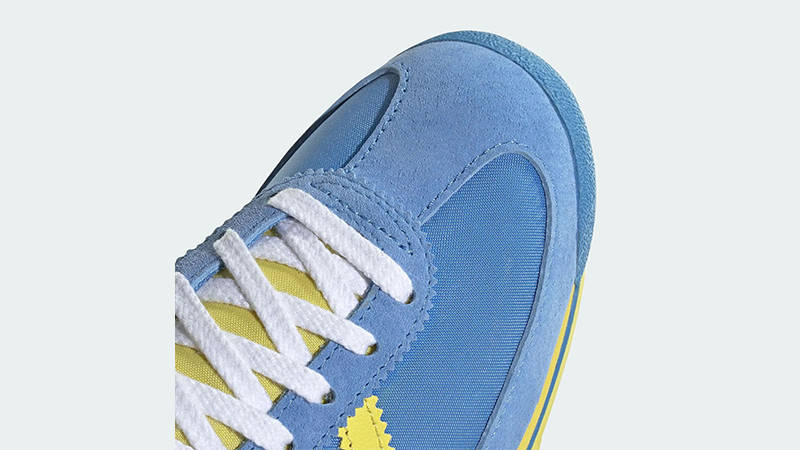 Sporty & Rich x adidas SL72 Sport Blue Yellow JH6701 toe