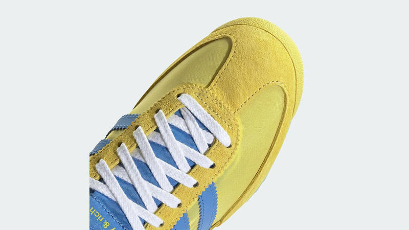 Sporty & Rich x adidas SL72 Yellow Blue JH6702 toe