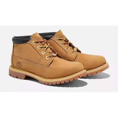 Timberland Nellie Waterproof Chukka Boots Wheat Black TB023399713 Side