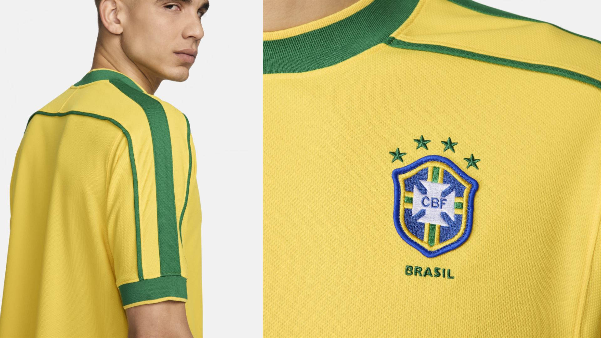 Nike Brazil 1998 Reissue Jersey EX