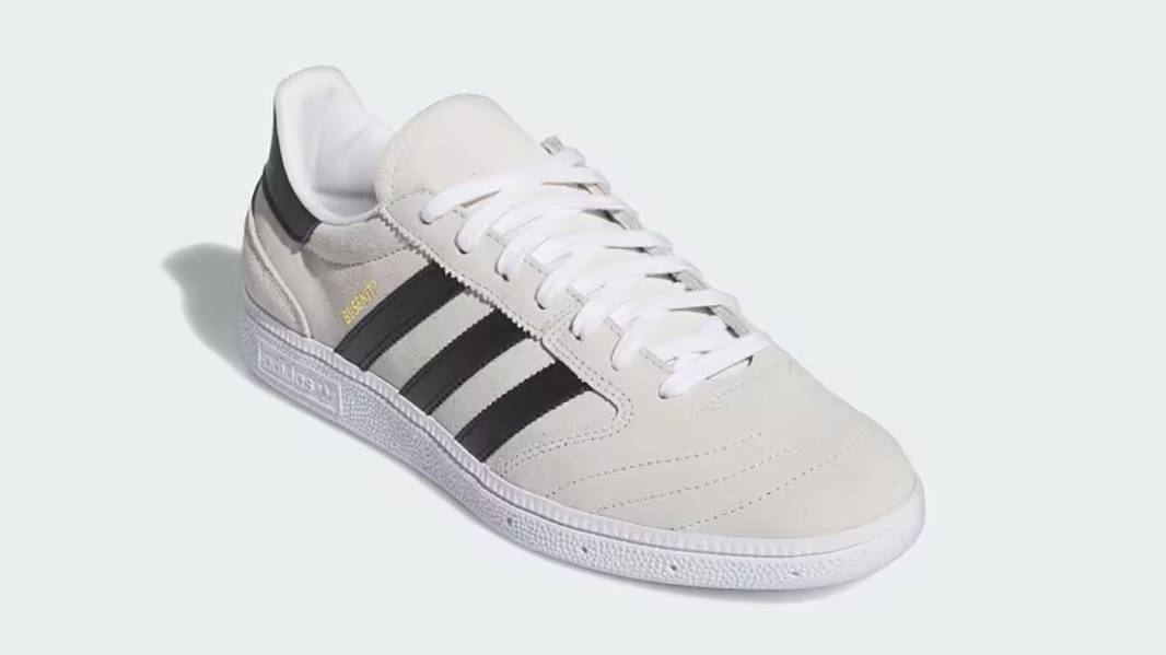 adidas Busenitz Vintage Crystal White Black IE3102 Side