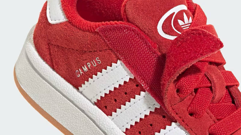 adidas Campus 00s Toddler Comfort Closure Better Scarlet JI4336 Back