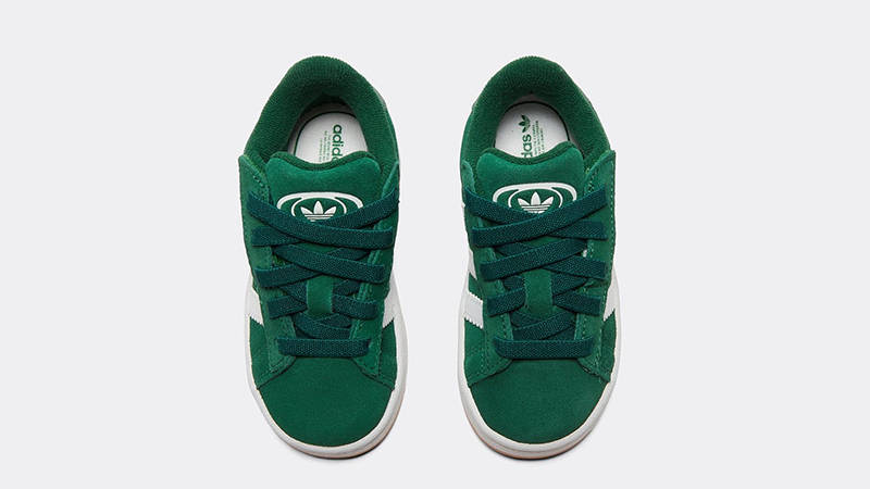 adidas Campus 00s Toddler Comfort Closure Dark Green JI4333 Top