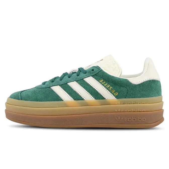 Adidas Gazelle Bold Collegiate Green White 