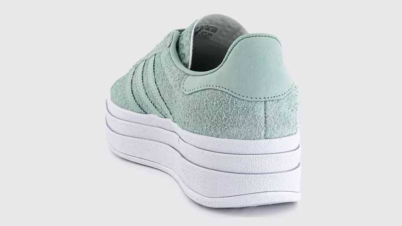 adidas Gazelle Bold Hazy Green Back
