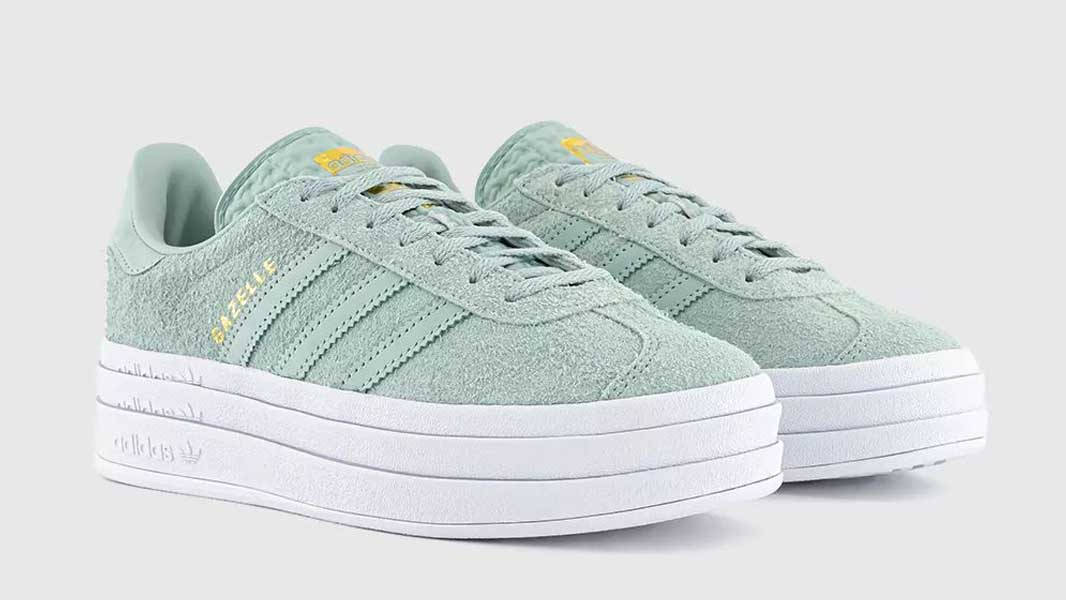 adidas gazelle silver green womens Adidas Gazelle Indoor Mineral Green Silver Dawn JI0323  Sneaker Junkies