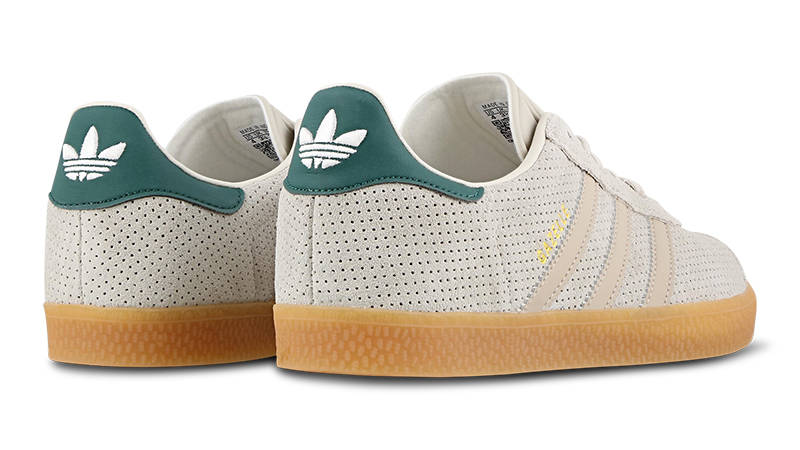 adidas Gazelle GS Alumina Wonder Beige Green IF7156 Back