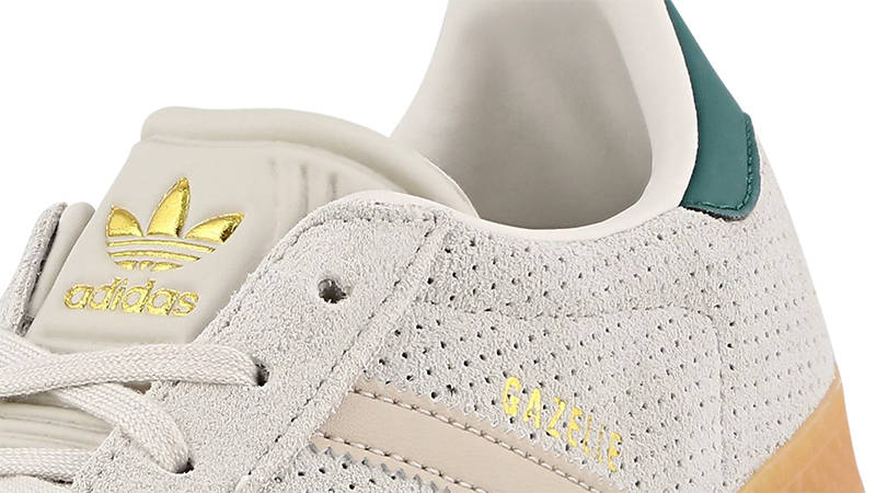 adidas Gazelle GS Alumina Wonder Beige Green IF7156 Detail