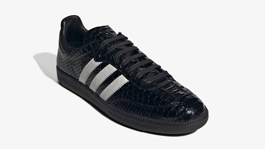 adidas Samba Croc Skin Black White Front