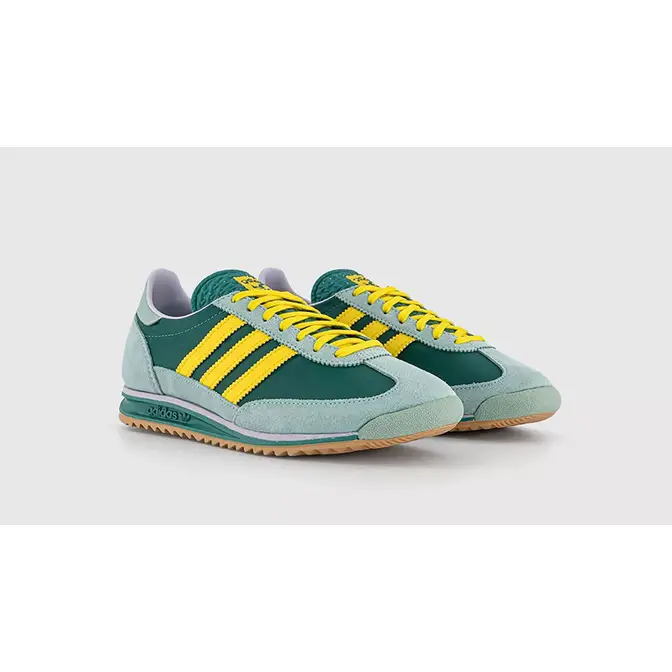 adidas SL 72 Active Green Yellow front