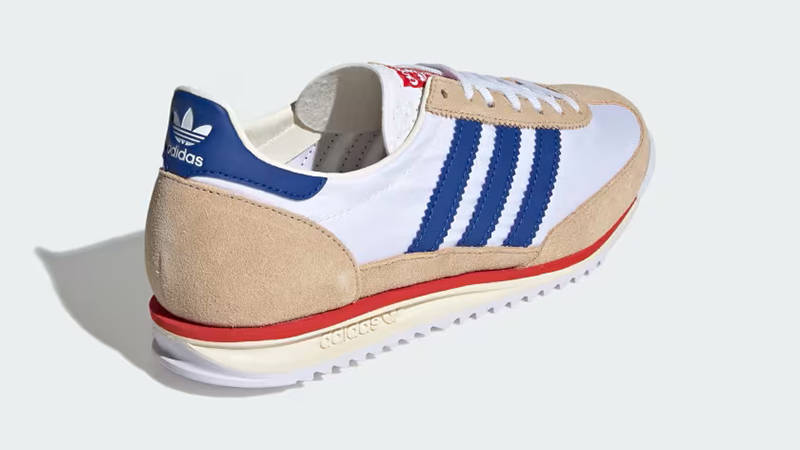 adidas SL72 OG White Blue Red JH8647 Back