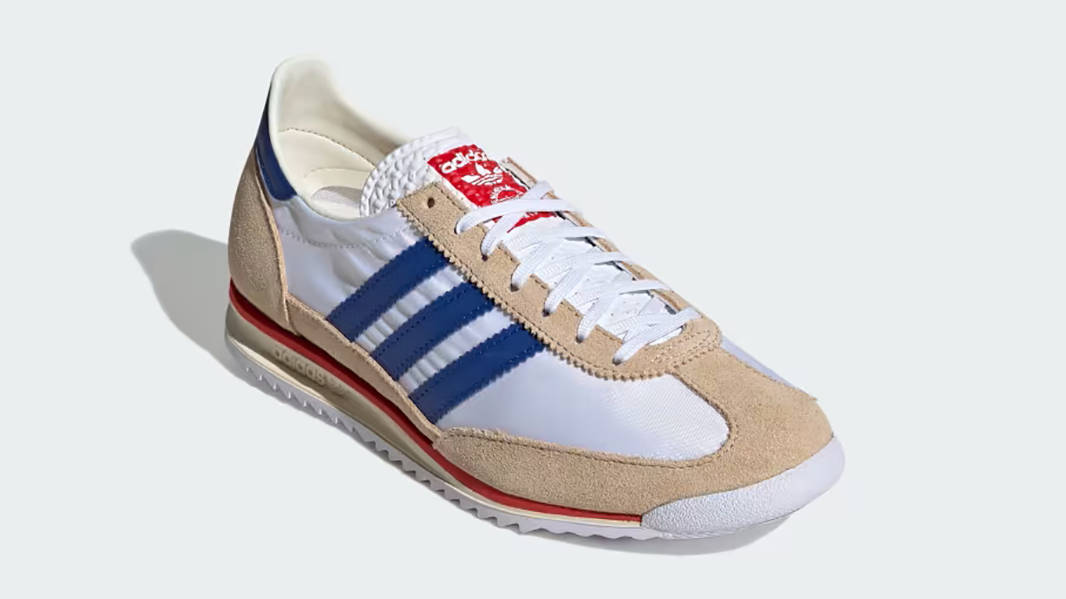 adidas SL72 OG White Blue Red JH8647 Side