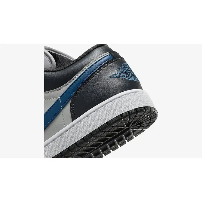 Air Jordan 1 Low Anthracite Industrial Blue | Where To Buy | DC0774-040 ...