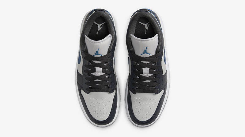Air Jordan 1 Low Anthracite Industrial Blue middle