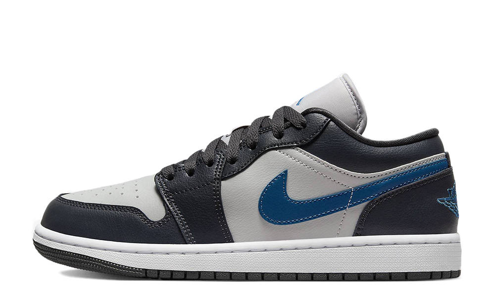Air Jordan 1 Low Anthracite Industrial Blue