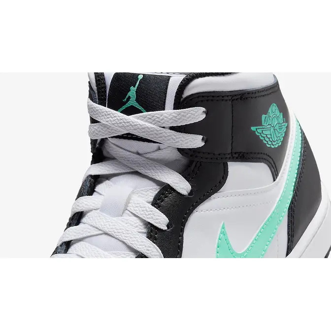 Air Jordan 1 Mid Green Glow DQ8426-103 Detail