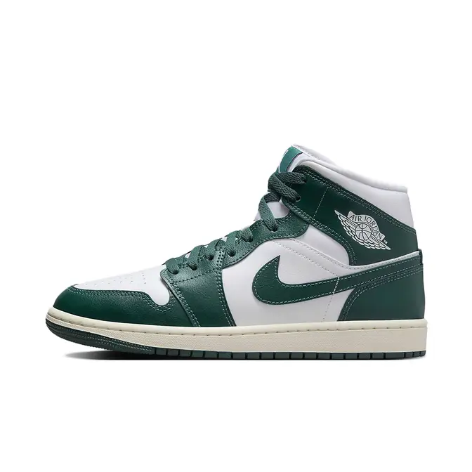 Air Jordan 1 Mid Green Sail
