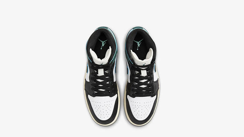 Air Jordan 1 Mid Oxidized Green FQ7818-100 middle