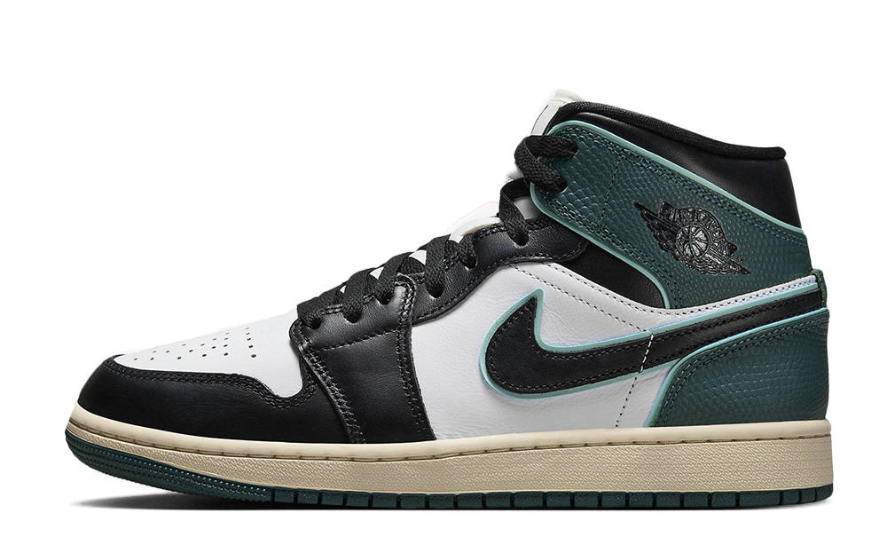 Air Jordan 1 Mid Oxidized Green FQ7818-100
