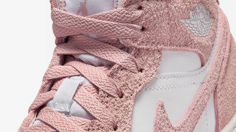 Air Jordan 1 Mid SE GS Legend Pink FN7432-161 Detail