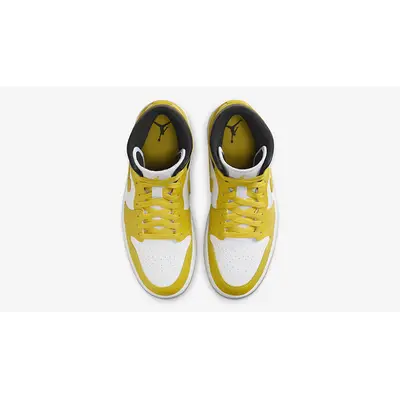 Air Jordan 1 Mid Vivid Sulfur middle