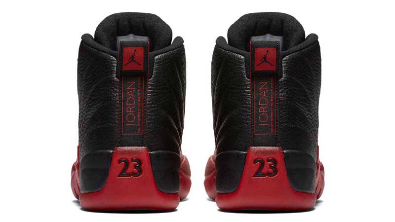 Air Jordan 12 Flu Game Back