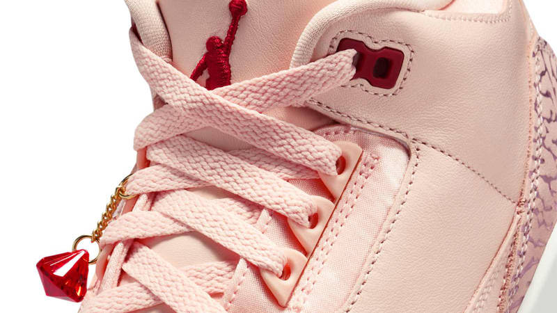 Air Jordan 3 Treat Yourself Washed Coral Side