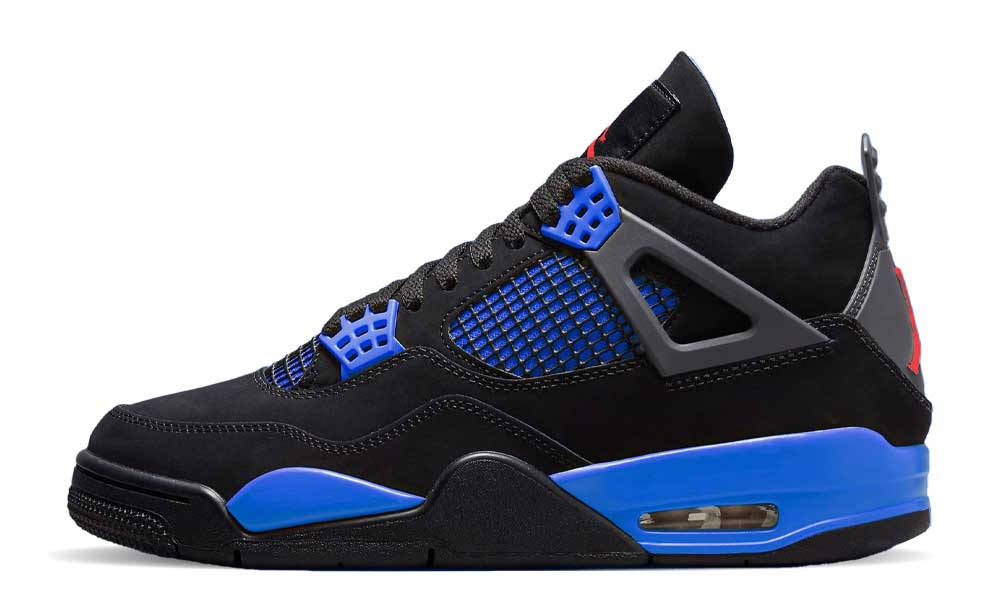 Air Jordan 4 Black Deep Royal Blue Where To Buy FQ8138 003 The Sole Supplier