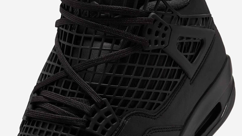Air Jordan 4 Retro NET Black FN7251-001 Detail