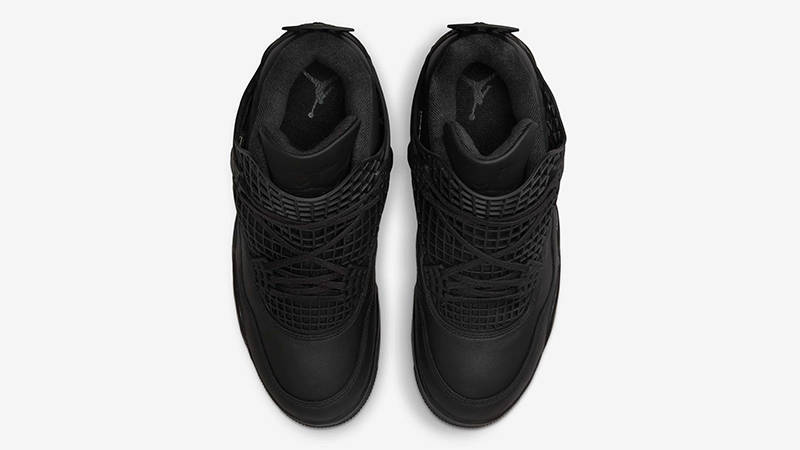 Air Jordan 4 Retro NET Black FN7251-001 Top