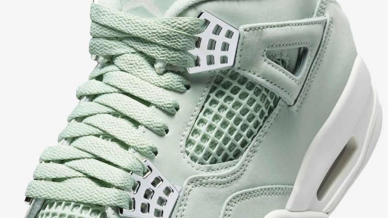 Air Jordan 4 Seafoam Sail Side