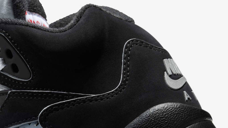 Air Jordan 5 OG Black Metallic Reimagined Closeup