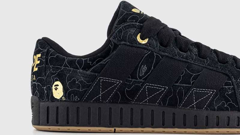 Color Block Bape Sneakers 2019 BAPE X Adidas LWST Black