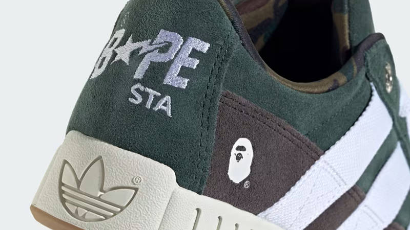 A BATHING APE®︎ × adidas \"Shadow Green\" adidas x Bape N - Shadow Green / Cloud White / Core Black