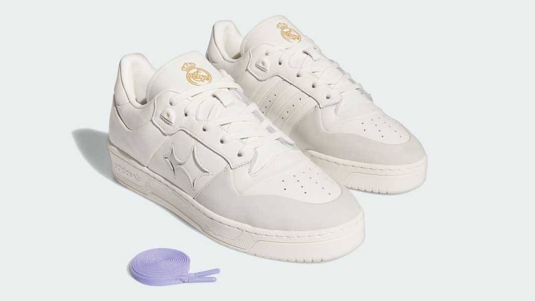 BSTN x Real Madrid x adidas Rivalry 86 Low White Front Pack