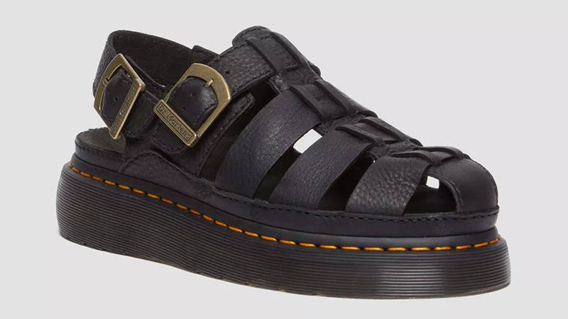 Dr. Martens Fisherman Sandals Black 31524001 Side