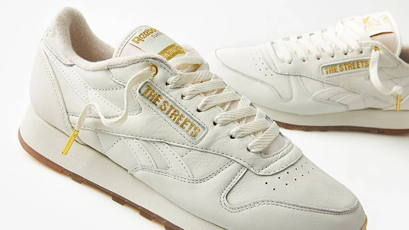 END. x Reebok Classic Leather White Gold IG3982 Side 2